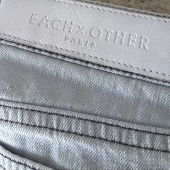 Each X Other Paris Bleach Dyed Skinny Jeans Size 6 / 26” $390 retail! GUC - Picture 3 of 9